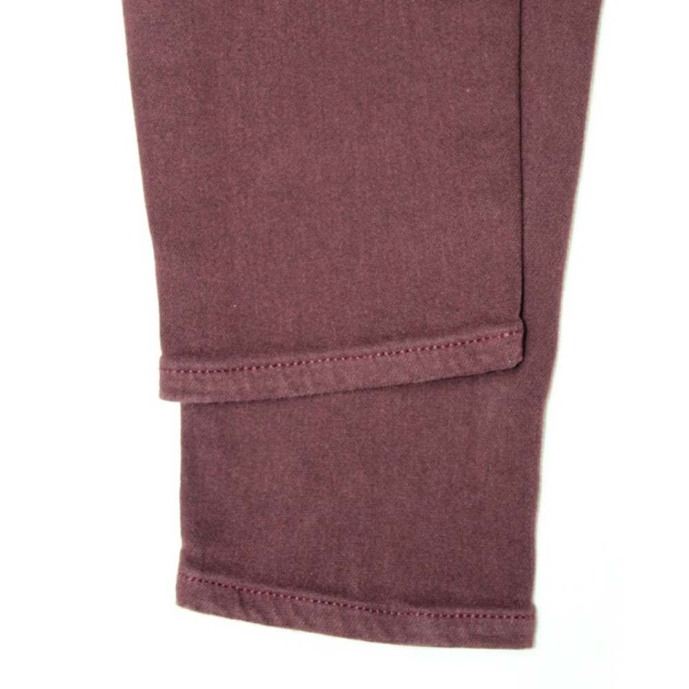 AE Destroyed Super High Rise Jean 2 Long Red - Picture 5 of 5